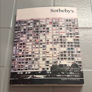 🔥Sotheby's Contemporary Art Auction Catalog Collectors 2013 art book